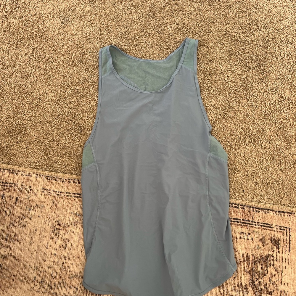 Lululemon Athletica Blue Athletic Tank Top